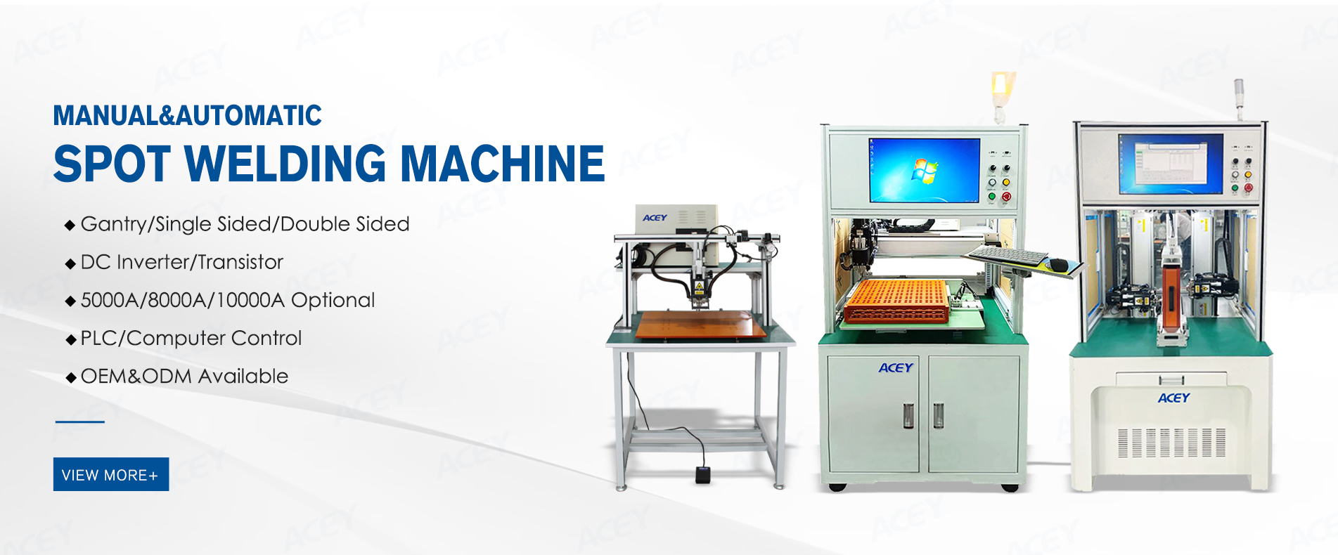 Battery spot welding machine