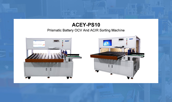 8-Channel Prismatic Battery OCV&ACIR Sorting Machine