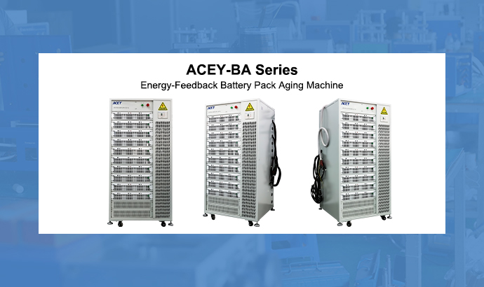 Energy-Feedback Battery Pack Aging Machine